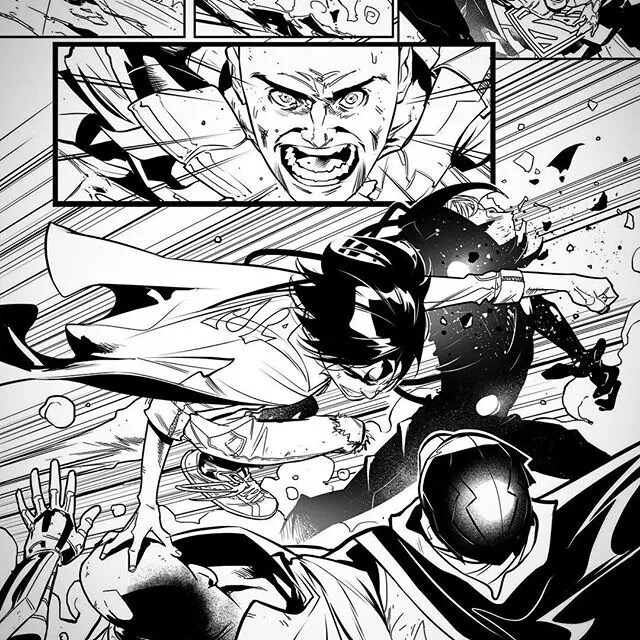 肌肉男+大帅哥+大触 插画艺术家Jorge Jimenez ​​​​
