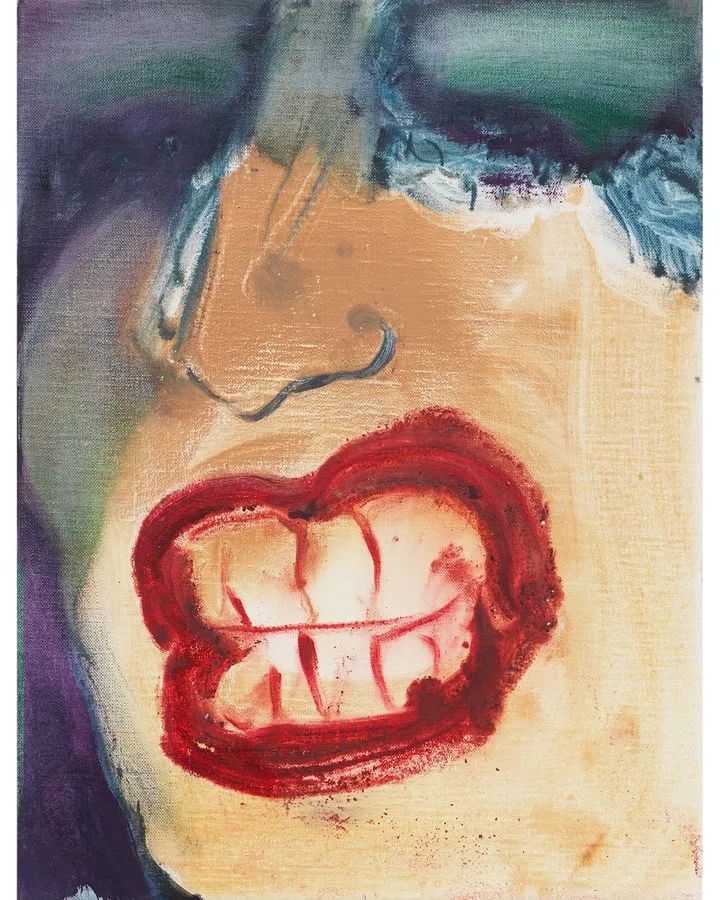 《牙齿》（Teeth，2018），玛琳·杜马斯；摄影：Kerry McFate