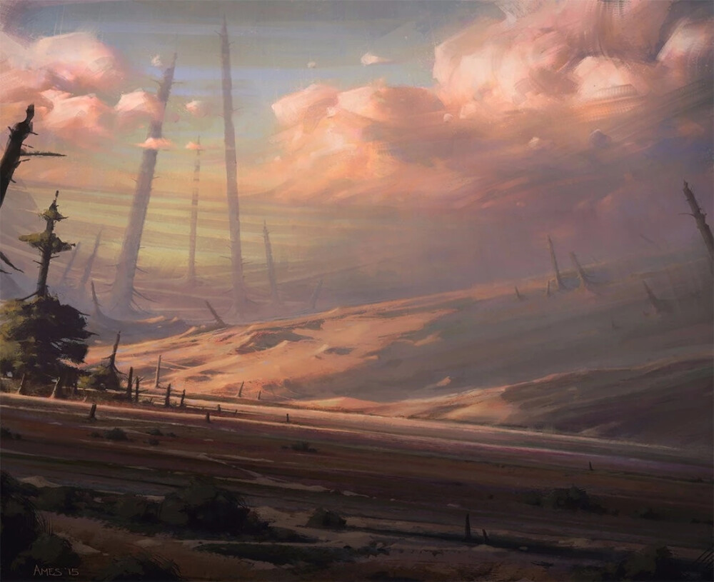 澳大利亚插画师 Nic Ames 一组插画设计 ​​​​
