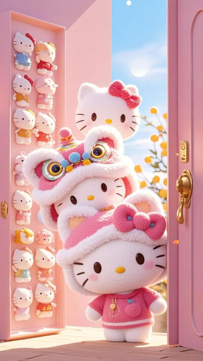 hellokitty 壁纸 萌图