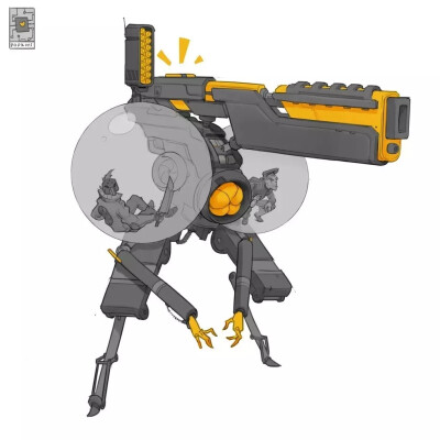 俄罗斯画师 Artur Mukhametov 厚厚的卡通角色绘画
