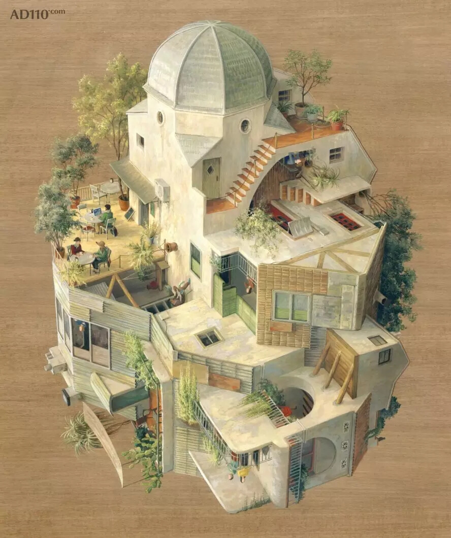 画家Cinta Vidal Agulló画作
