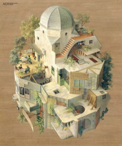 画家Cinta Vidal Agulló画作
