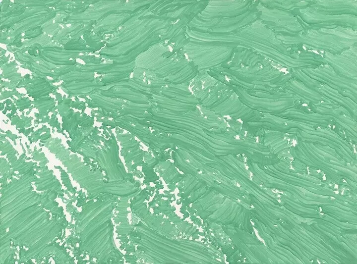 加拿大画家Katie Brennan的水系列作品
