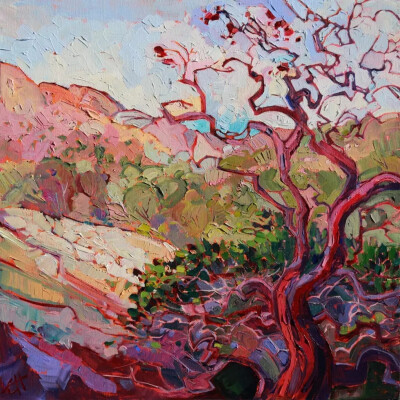 美国加州艺术家 Erin Hanson 风景绘画艺术
