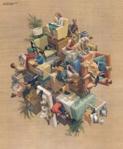 画家Cinta Vidal Agulló画作
