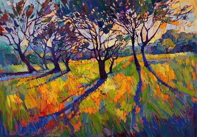 美国加州艺术家 Erin Hanson 风景绘画艺术
