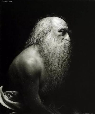 艺术家 Emanuele Dascanio 铅笔素描肖像画作
