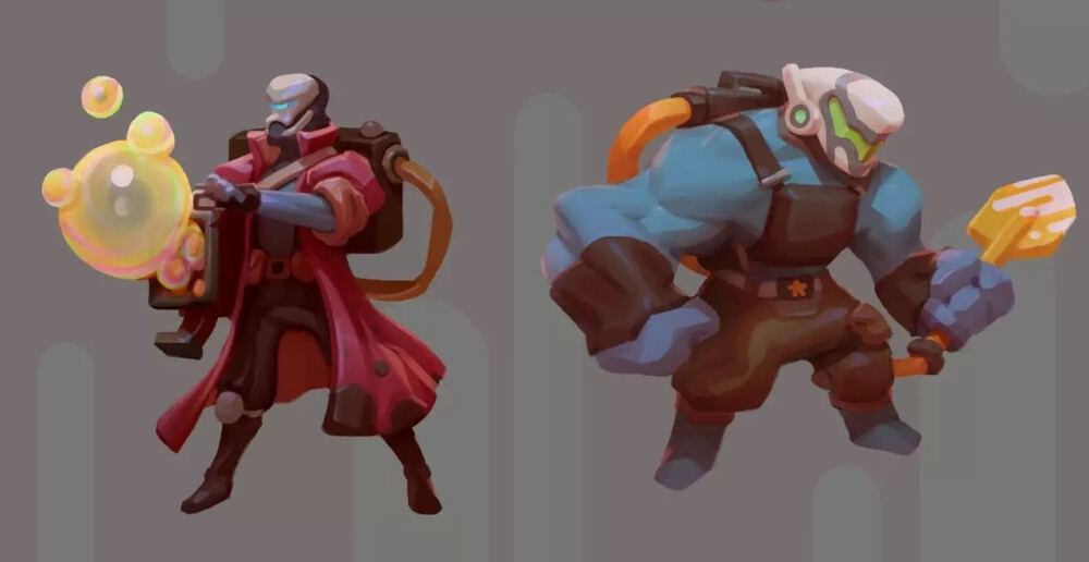 俄罗斯画师 Artur Mukhametov 厚厚的卡通角色绘画
