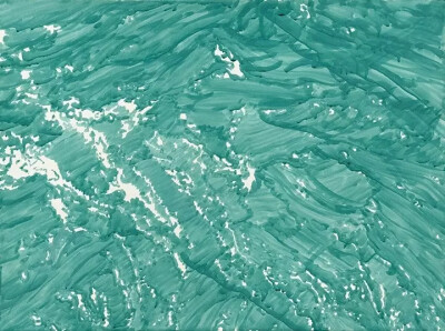 加拿大画家Katie Brennan的水系列作品
