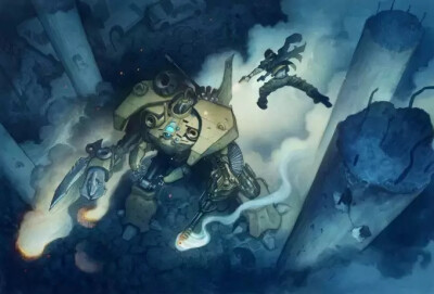 美国奇幻画家Justin Gerard 油画作品
