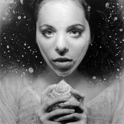 艺术家 Emanuele Dascanio 铅笔素描肖像画作
