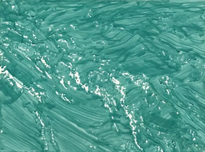 加拿大画家Katie Brennan的水系列作品
