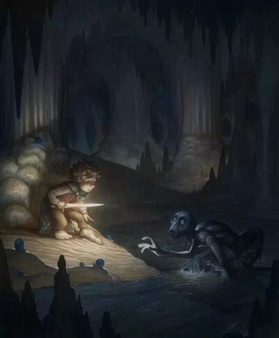 美国奇幻画家Justin Gerard 油画作品
