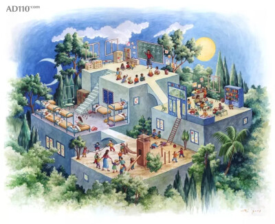 画家Cinta Vidal Agulló画作
