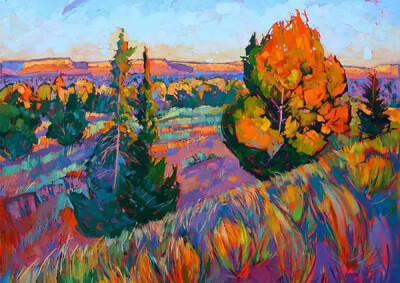 美国加州艺术家 Erin Hanson 风景绘画艺术
