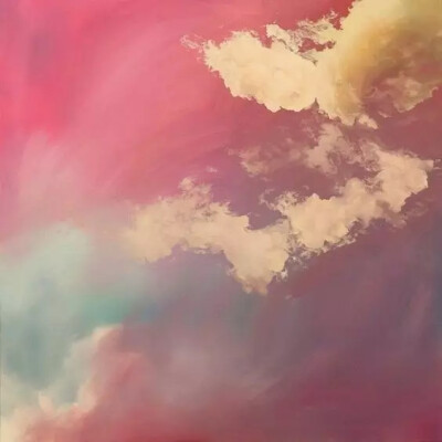 画家 Ian Fisher 画中的彩云
