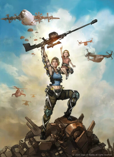 画师 NAMGWON LEE 画作
