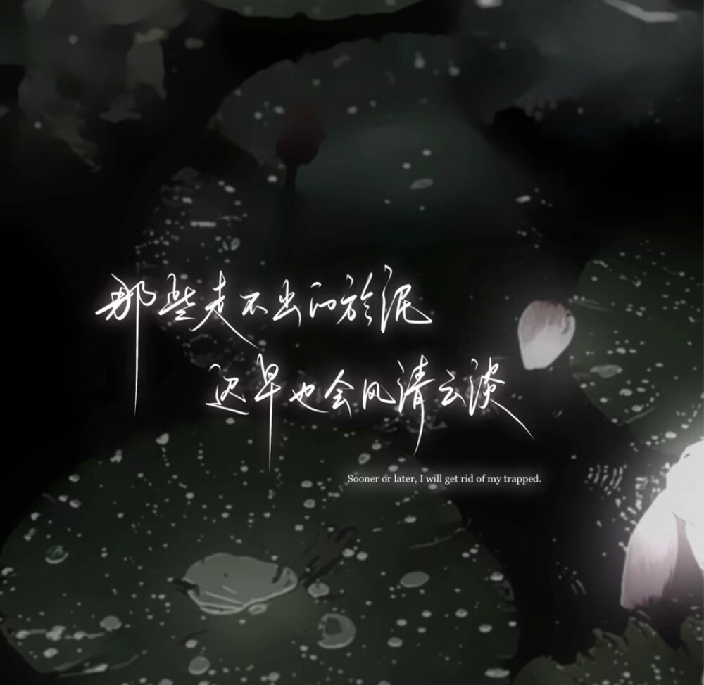 满地都是六便士，他却抬头看见了月亮。