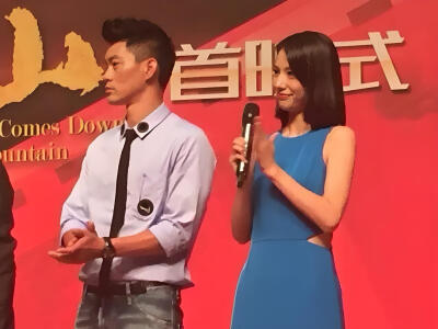 陈国坤电影《道士下山》访问，首映以及路演