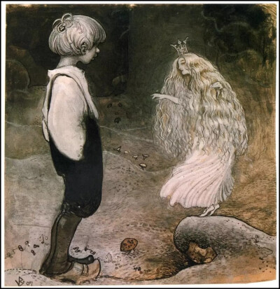 瑞典插画家 John Bauer (4 June 1882 – 20 November 1918) 奇幻插画作品
