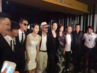 陈国坤电影《道士下山》访问，首映以及路演