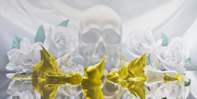 Francois Chartier超写实静物油画作品
