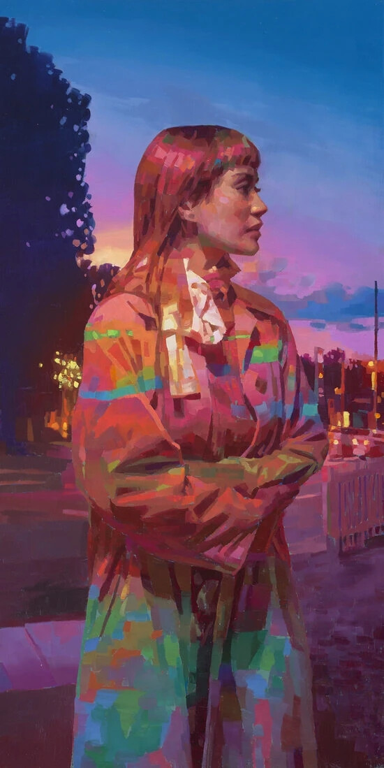 日本画家 森本啓太（Keita Morimoto）一组油画艺术
