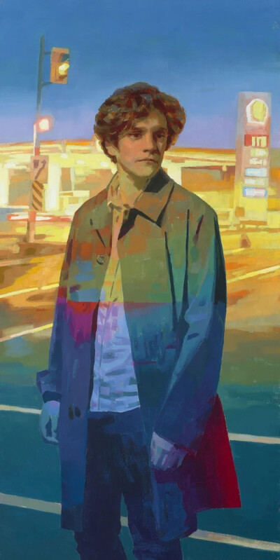 日本画家 森本啓太（Keita Morimoto）一组油画艺术
