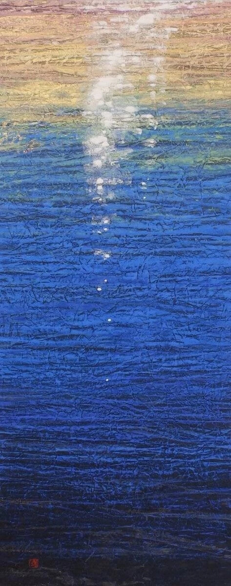 日本画家 斉藤和 ​​​​的景
