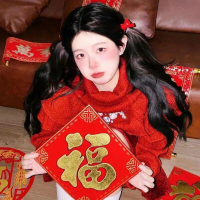 2025年新年女头像礼貌九张