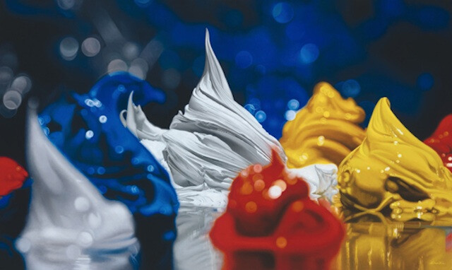 Francois Chartier超写实静物油画作品
