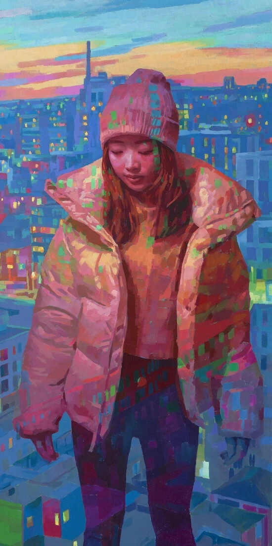 日本画家 森本啓太（Keita Morimoto）一组油画艺术
