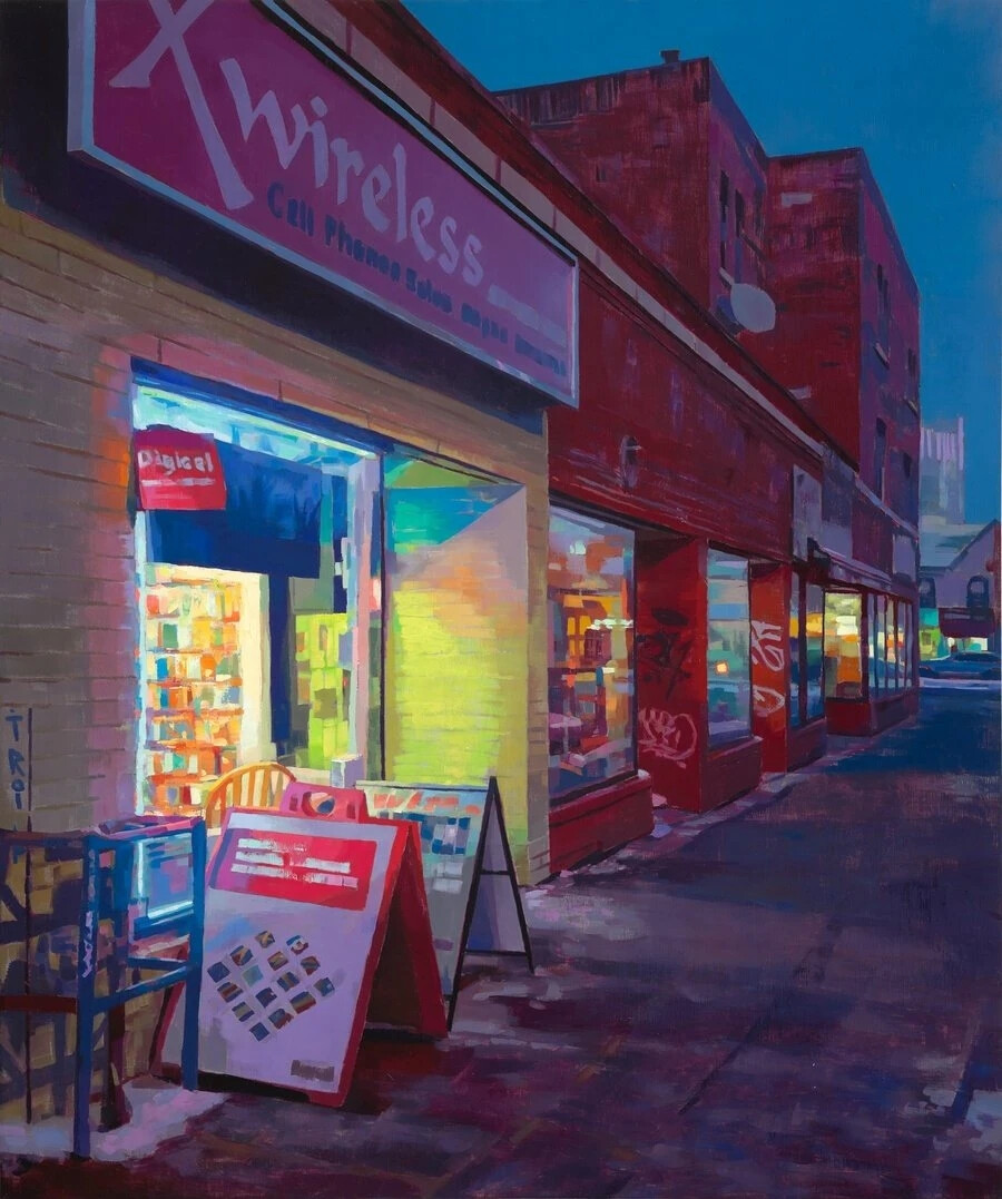 日本画家 森本啓太（Keita Morimoto）一组油画艺术
