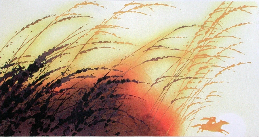 花木兰Mulan (1998)动画场景概念设计 | 德国艺术家 汉斯·巴切尔
