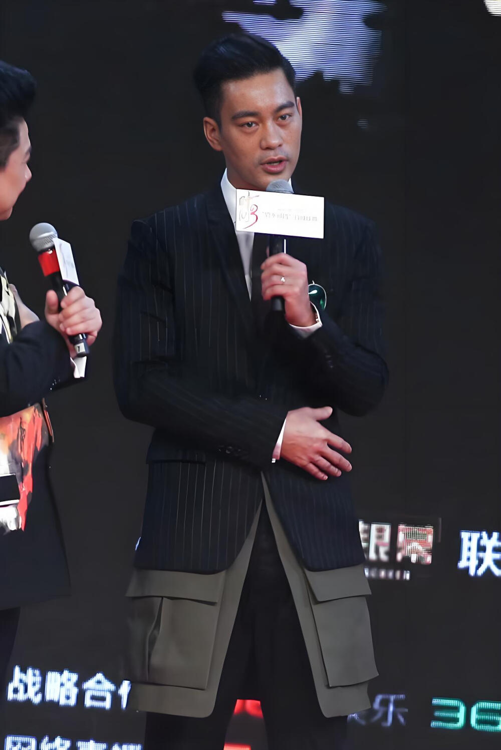 2016年3月1日，北京，电影 《叶问 3》北京首映。
陈国坤 泰森