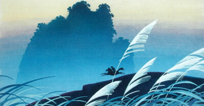 花木兰Mulan (1998)动画场景概念设计 | 德国艺术家 汉斯·巴切尔
