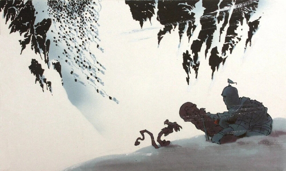花木兰Mulan (1998)动画场景概念设计 | 德国艺术家 汉斯·巴切尔
