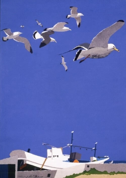 98岁的日本高龄画家 内田正泰(UchidaMasayasu，1922- ) 风景绘画艺术一览
