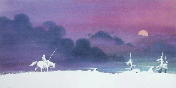 花木兰Mulan (1998)动画场景概念设计 | 德国艺术家 汉斯·巴切尔
