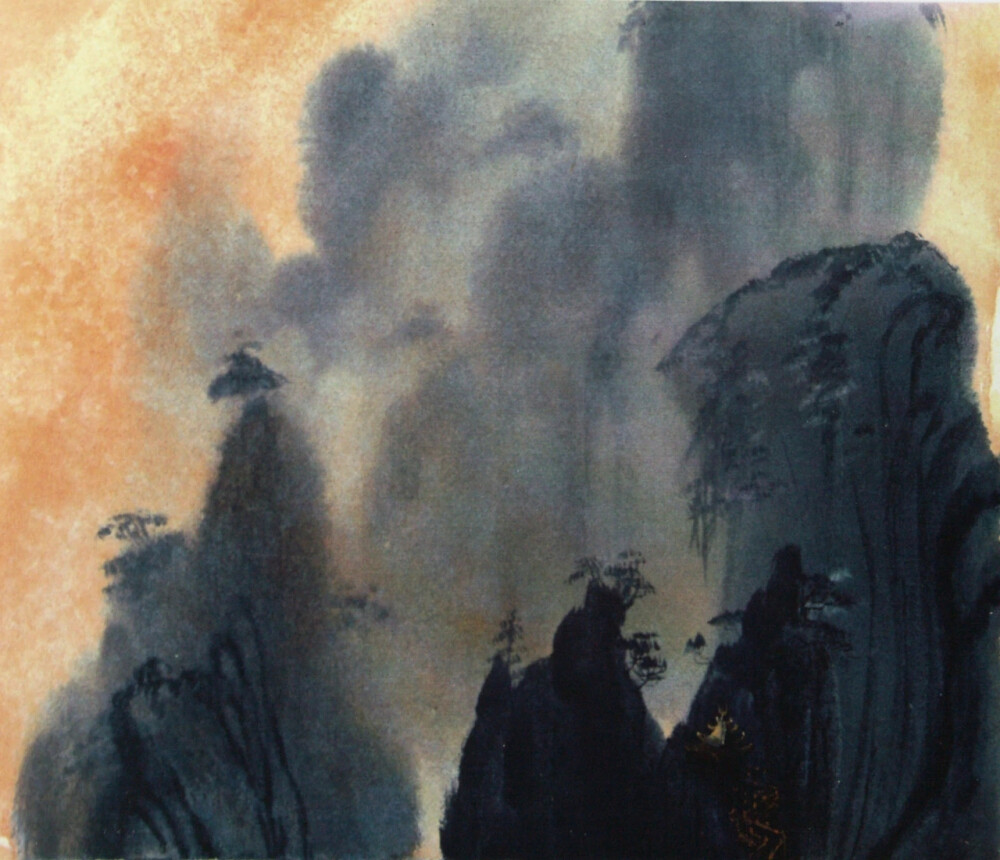 花木兰Mulan (1998)动画场景概念设计 | 德国艺术家 汉斯·巴切尔
