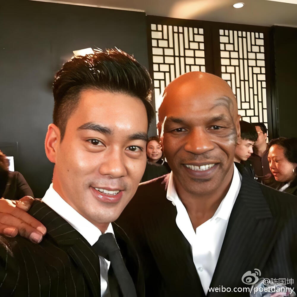 2016年3月1日，北京，电影 《叶问 3》北京首映。
陈国坤 泰森