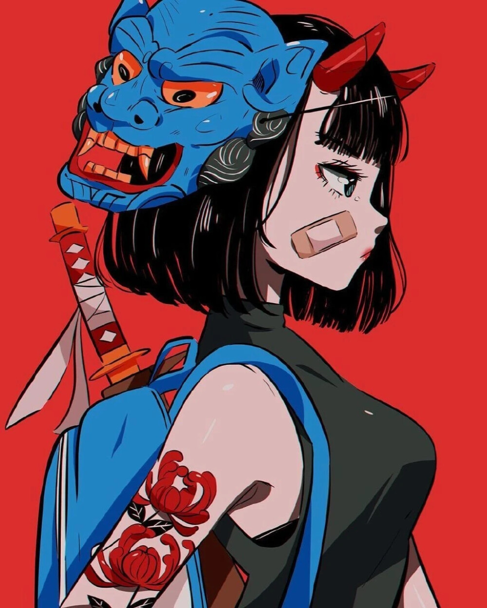 插画艺术家 Stephanie 一组插画艺术
