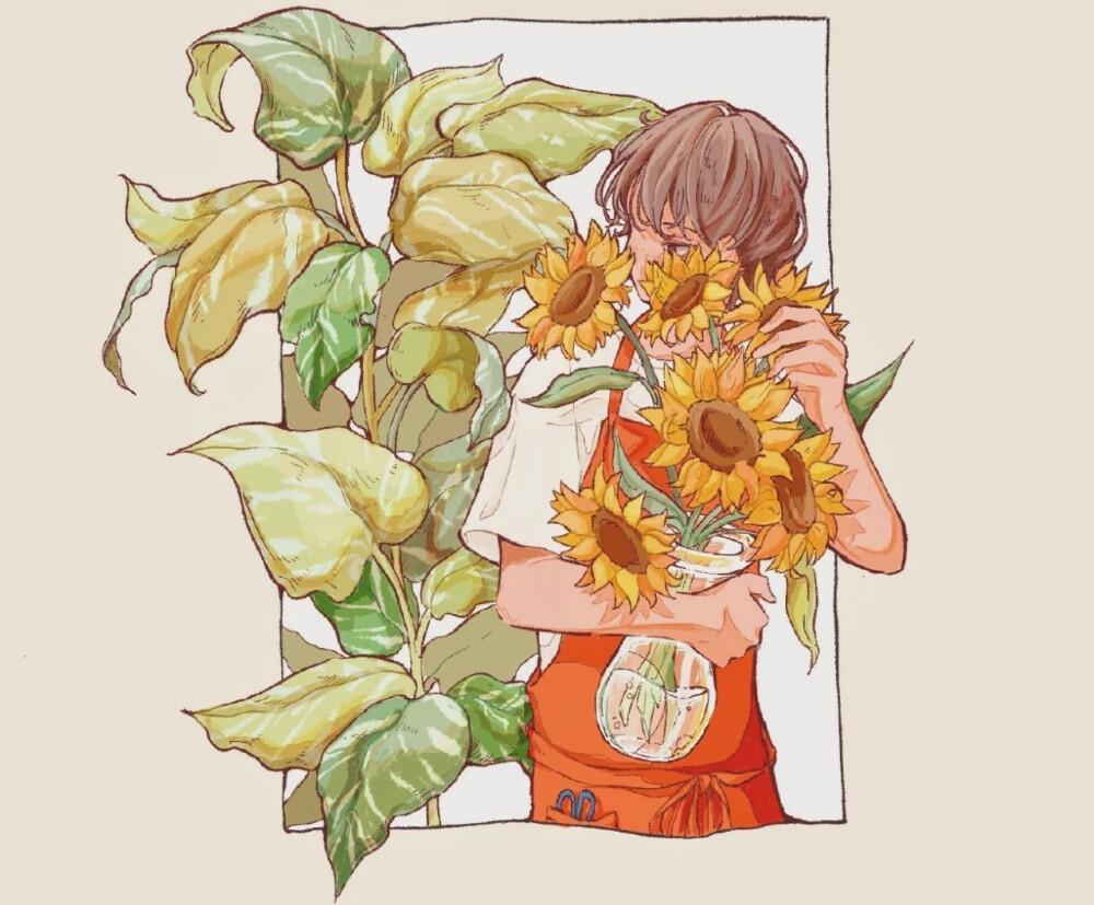 插画师 日菜乃 一组插画艺术
