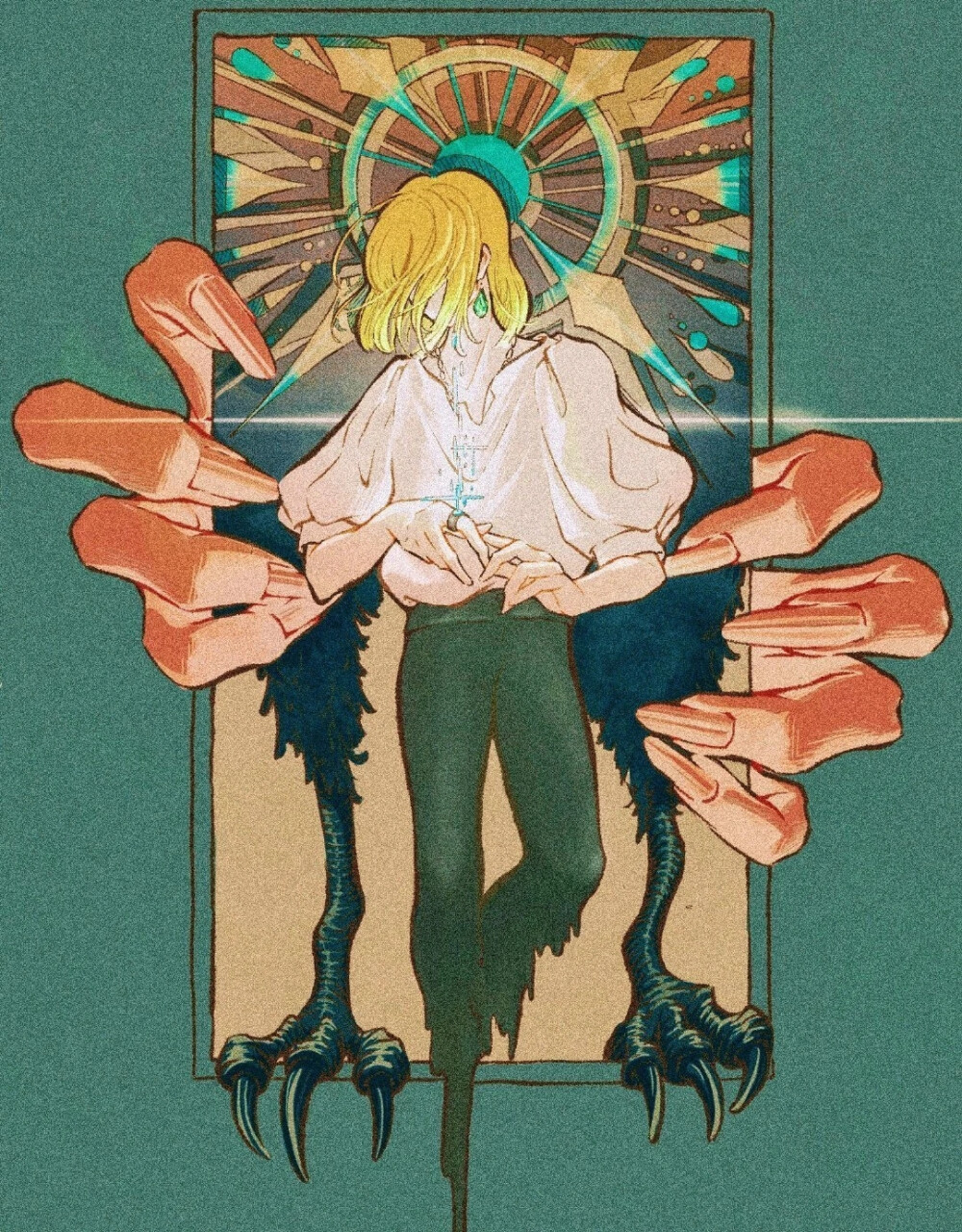 插画师 日菜乃 一组插画艺术
