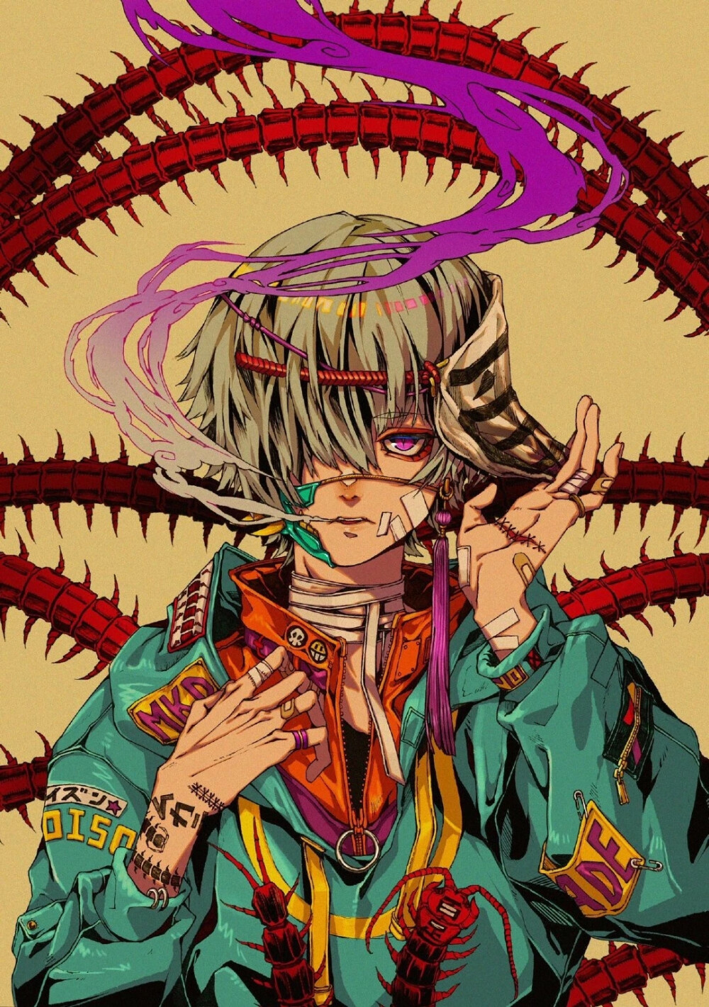 日本插画师 海月いまり 一组插画艺术
