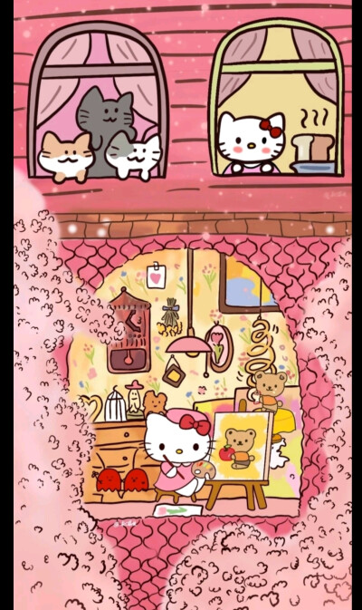 凯特猫可爱壁纸