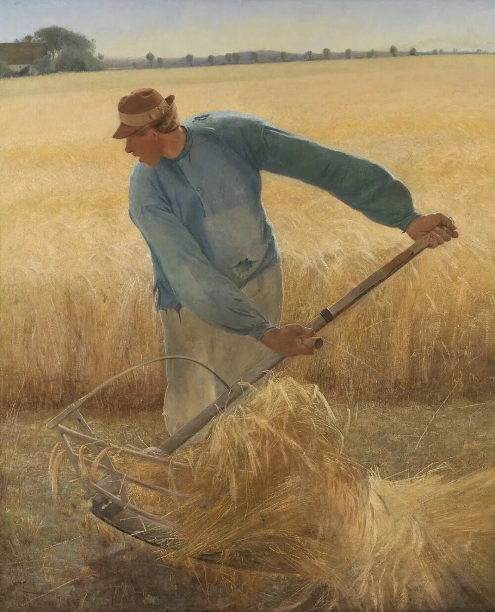 Laurits Andersen Ring (1854-1933)
劳里特斯·安徒生·雷
看到他的作品你是否跟我一样也会想起安德鲁.怀斯他是19-20世纪之交最重要的丹麦画家之一，他开创了象征主义和社会现实主义在丹麦的先河，被认为是丹麦文化的杰出代表之一。
