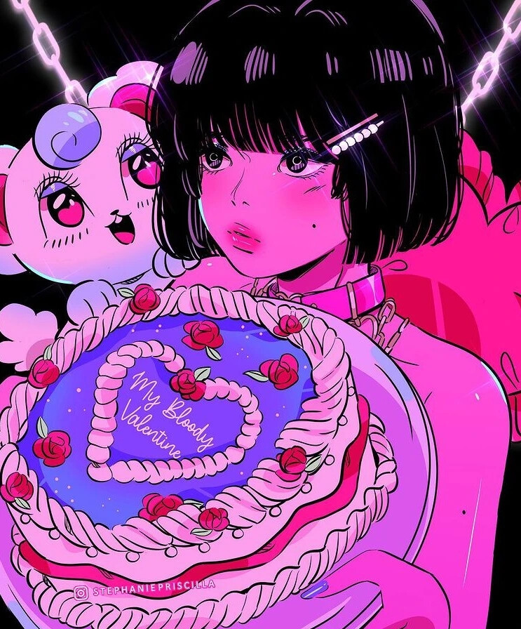 插画艺术家 Stephanie 一组插画艺术
