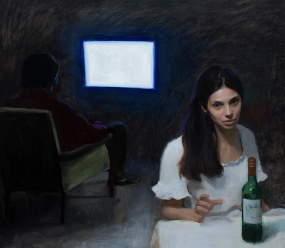 托比·迈克尔是一位英国画家，现居牛津。他毕业于温彻斯特艺术学院，并开始职业艺术生涯，专注于肖像画和叙述性绘画。托比的作品以探索身份认同和社会斗争为主题，深入探讨自然与养育之间的关系。他从19世纪学院派、前拉斐尔派和印象派中汲取灵感，将古典元素与现代生活的关系结构相结合，提供对人类状况的视角当代。